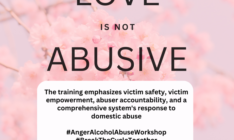 ANGER ALCOHOL AND ABUSE WORKSHOPmarch